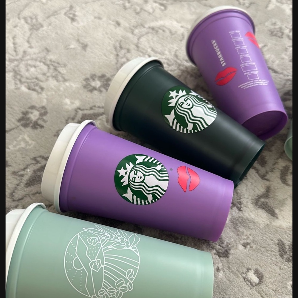 Starbucks Color Changing Reusable Cup